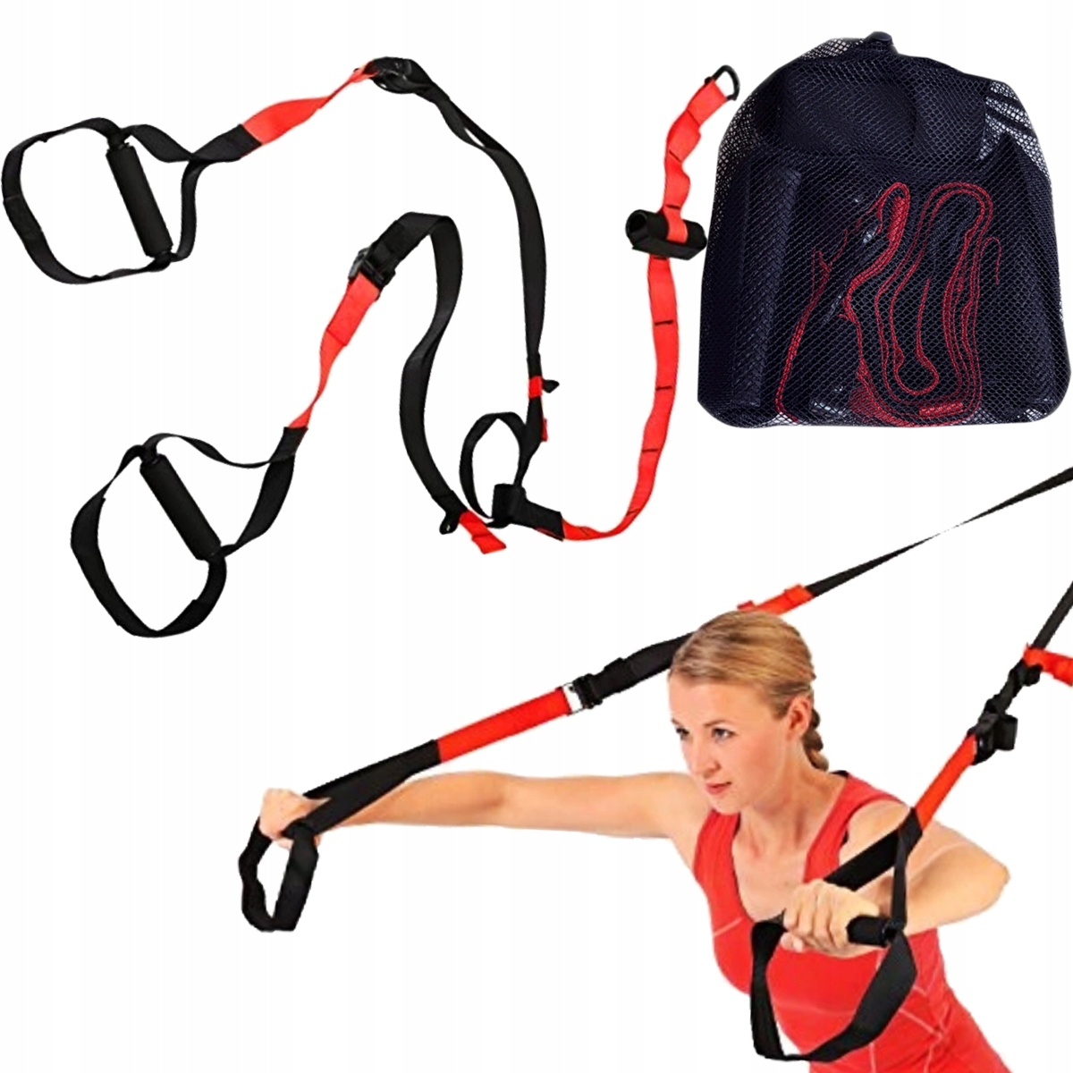 

Taśma Do Ćwiczeń Pasy Treningowe Crossfit Trx Liny