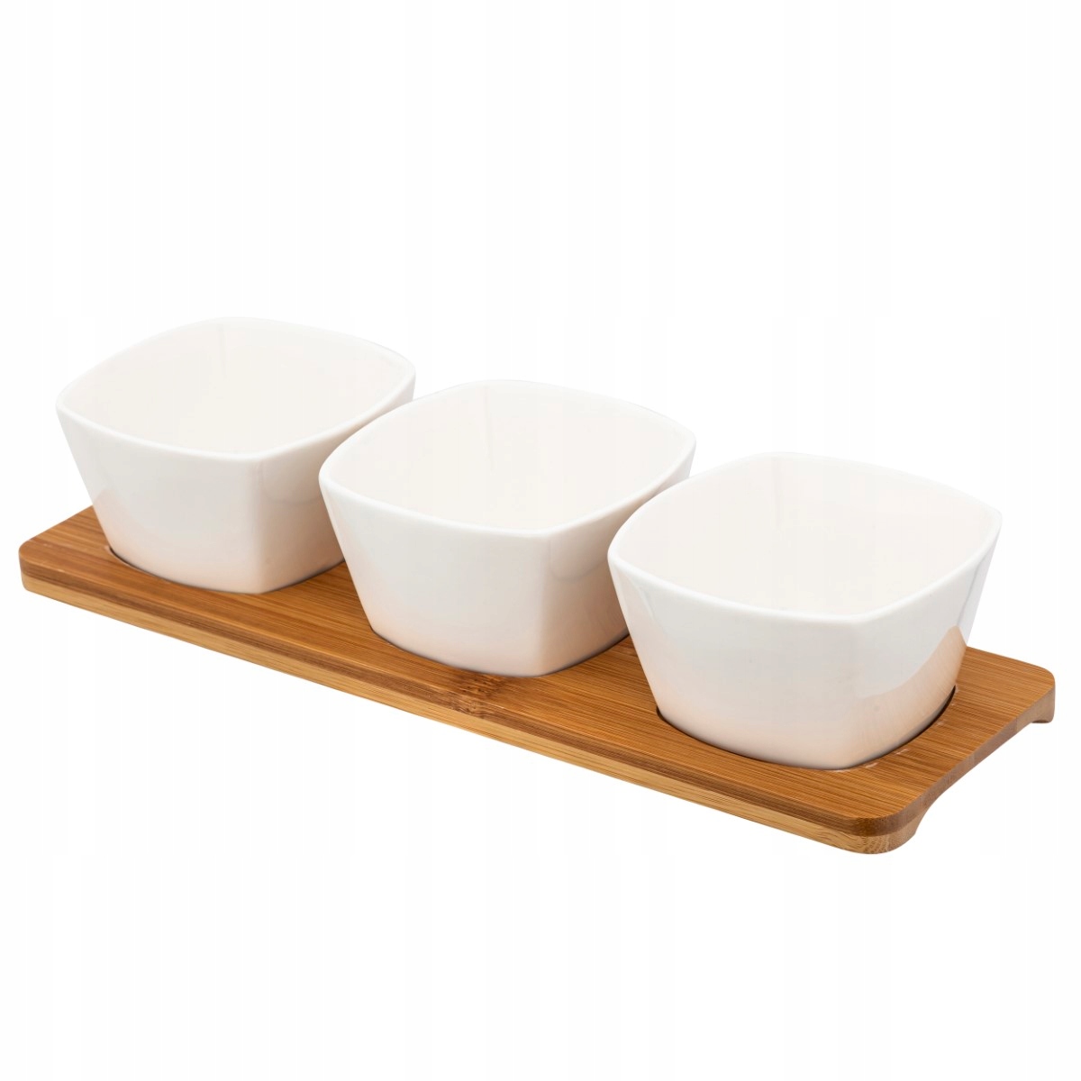 Miseczki do dipów salaterki na bambusowej tacy Altom Design Regular 150 ml Marka Altom Design