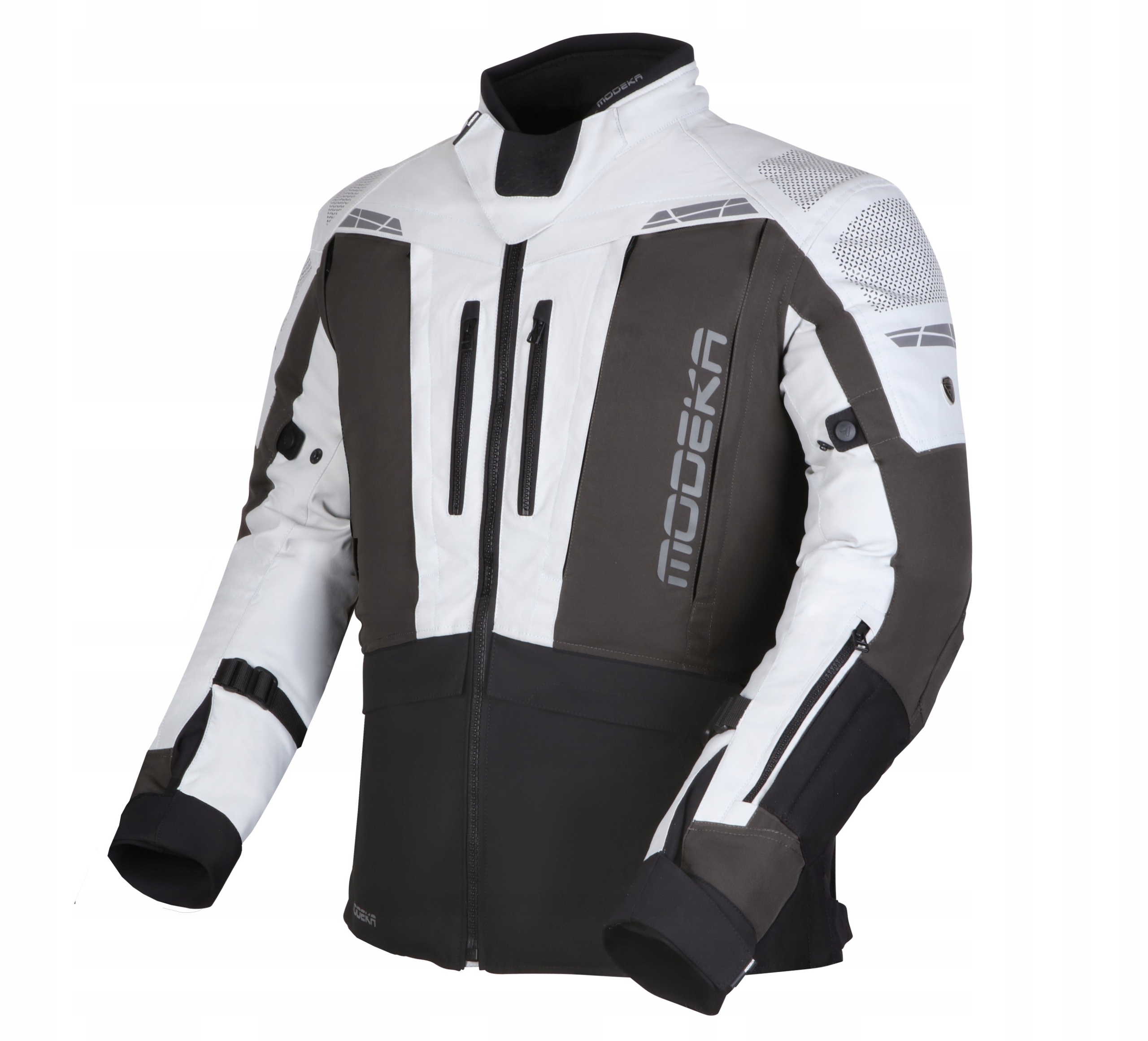 Kurtka Modeka HYDRON XXL popielaty szary czarny