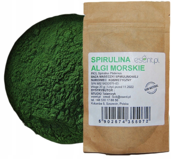 

Spirulina Algi Morskie w proszku Naturalna eko