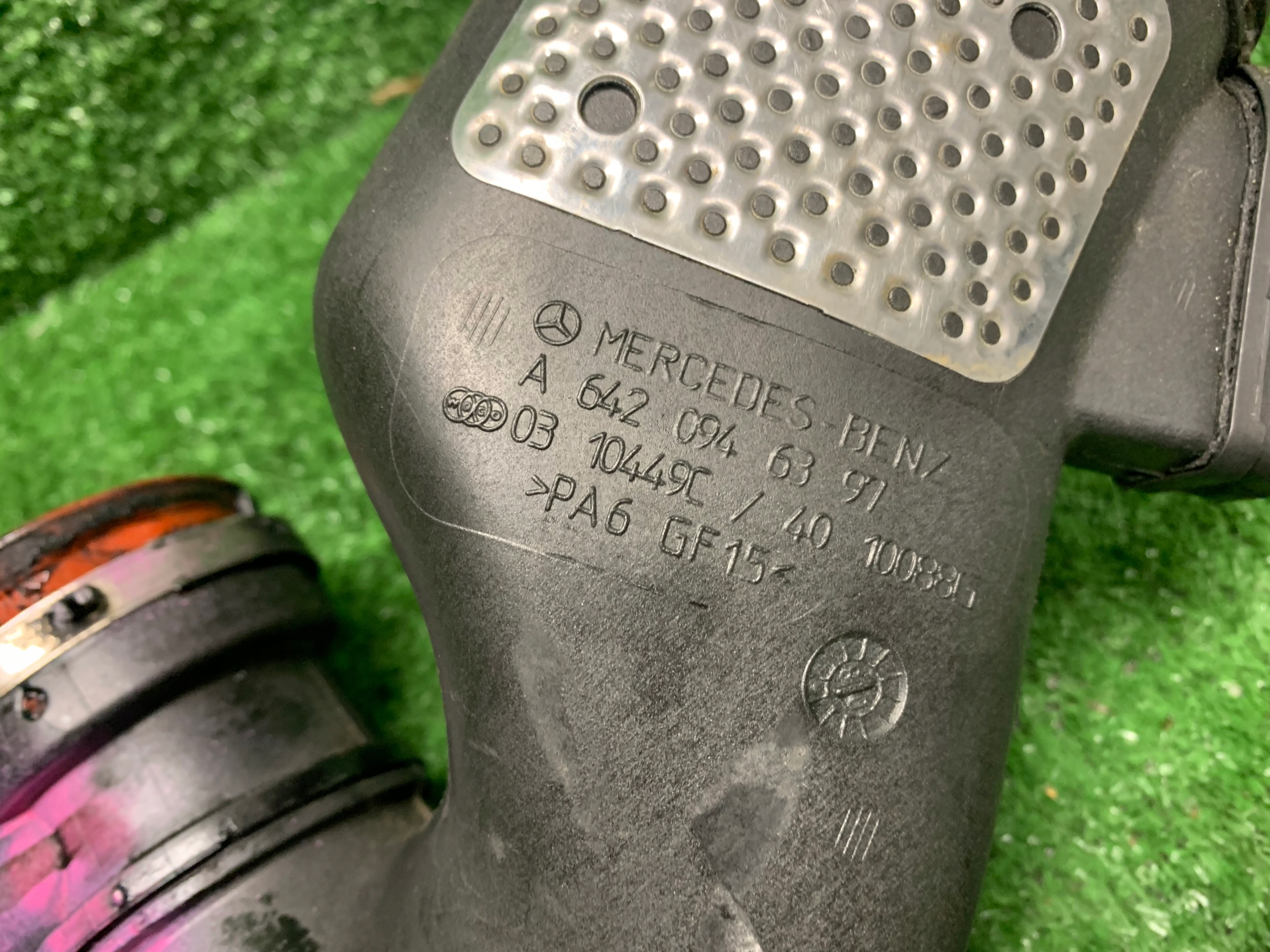 flow meter air hose MERCEDES 3.0 CDI V6 A6420946397