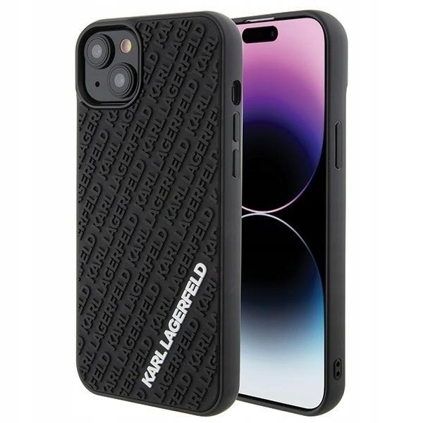 Karl Lagerfeld KLHCP15M3DMKRLK iPhone 15 Plus 14 Plus 6.7" czarny/bl