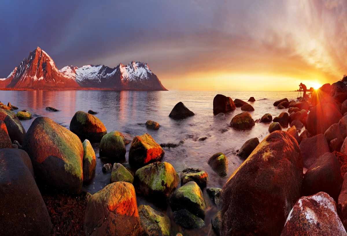 

Fototapeta Flizelinowa Ocean Norwegia - 104x70
