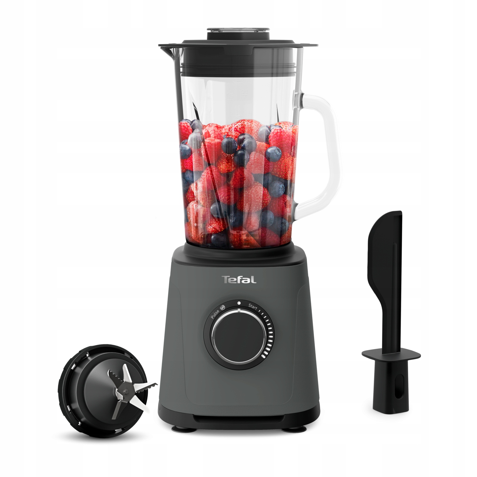 Blender kielichowy szklany Tefal PerfectMix BL771BF 1200W 2l kruszenie lodu