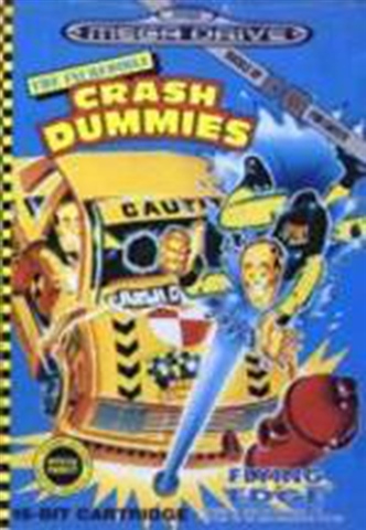 Crash Dummies - SEGA MEGA DRIVE SMD PAL PUDEŁKO