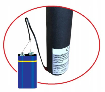 FONTANNA SCENICZNA 3m 20sek WYTWORNICA ISKIER TRIPLEX Marka Triplex