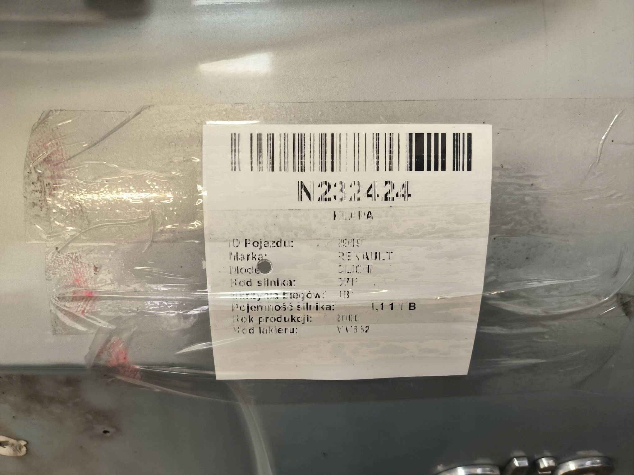 trunk door MV632 RENAULT CLIO II