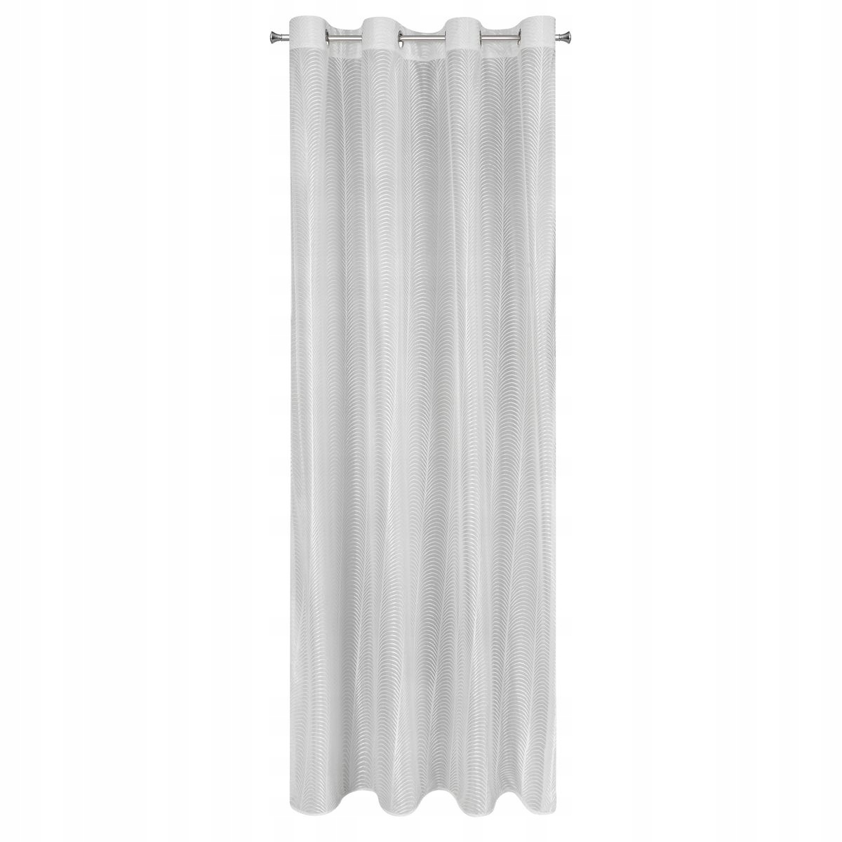 

Zasłona 140x250 Biała Welur Kółka Eurofirany