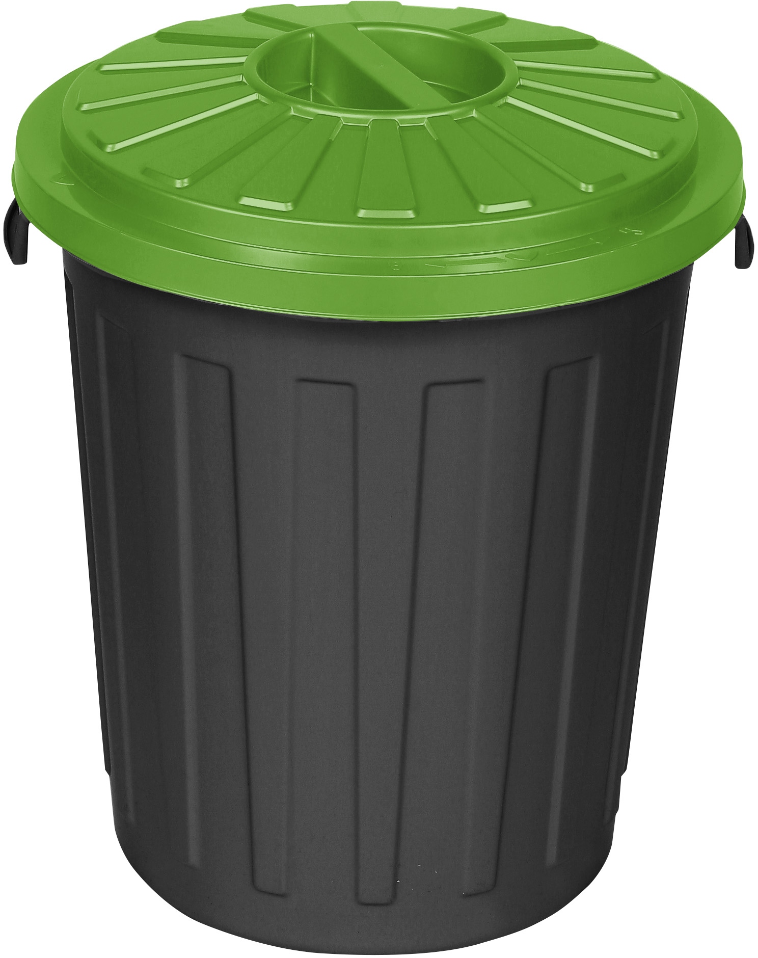 

Keeeper kosz na śmieci+pokrywa 23L zielony 42cm