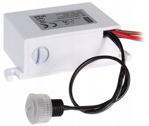 CZUJNIK zmierzchu 2300W SONDA ZEW INTELIGENTNY DOM