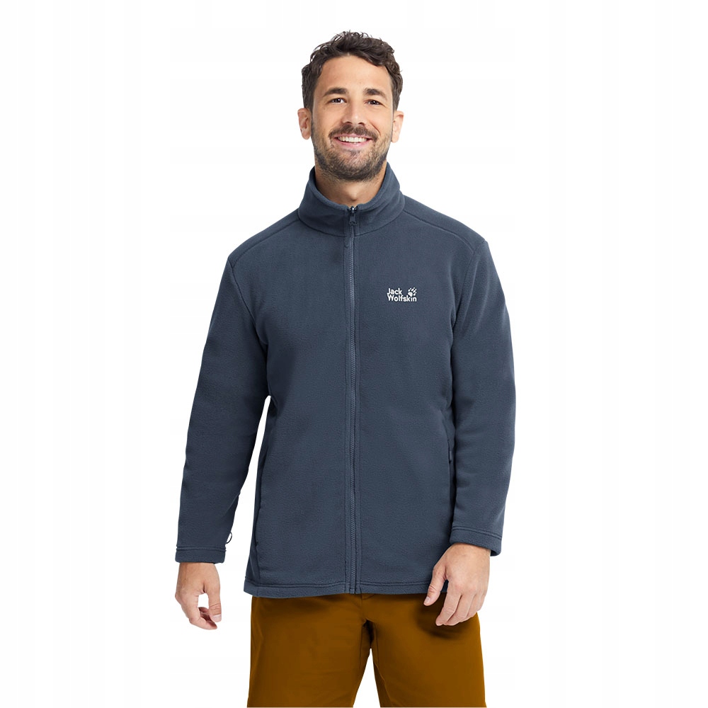 Męska bluza polarowa Jack Wolfskin Taunus 200 Fz midnight sky L