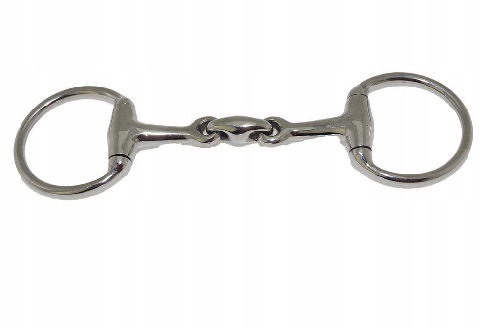 Wędzidło oliwkowe Hkm oliwkowe 11,5 cm
