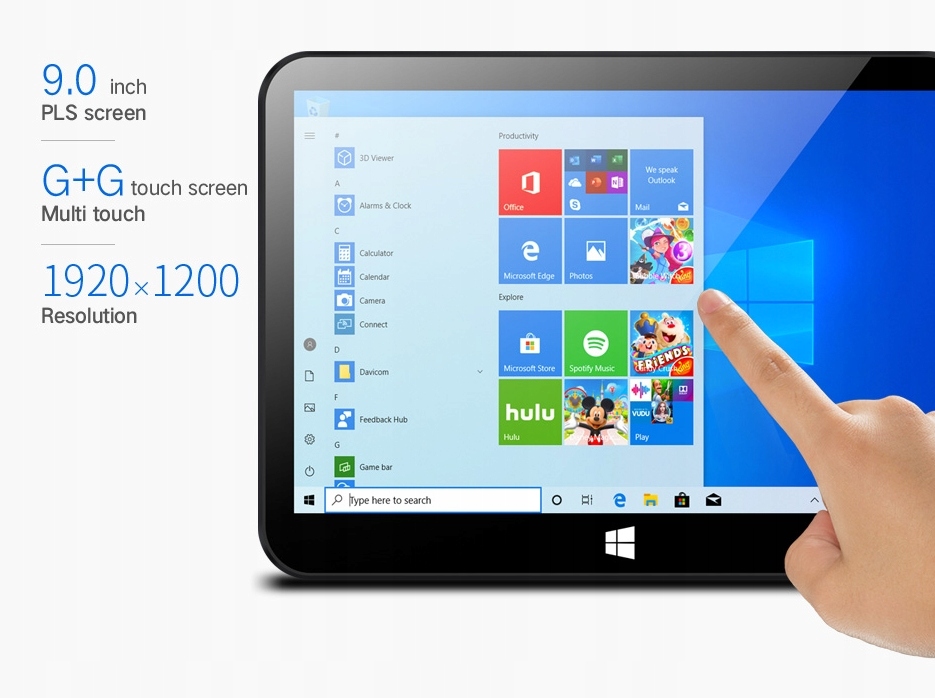 Mini PC 9" Pipo X11 Win10 2/32GB dotyk Seria inna