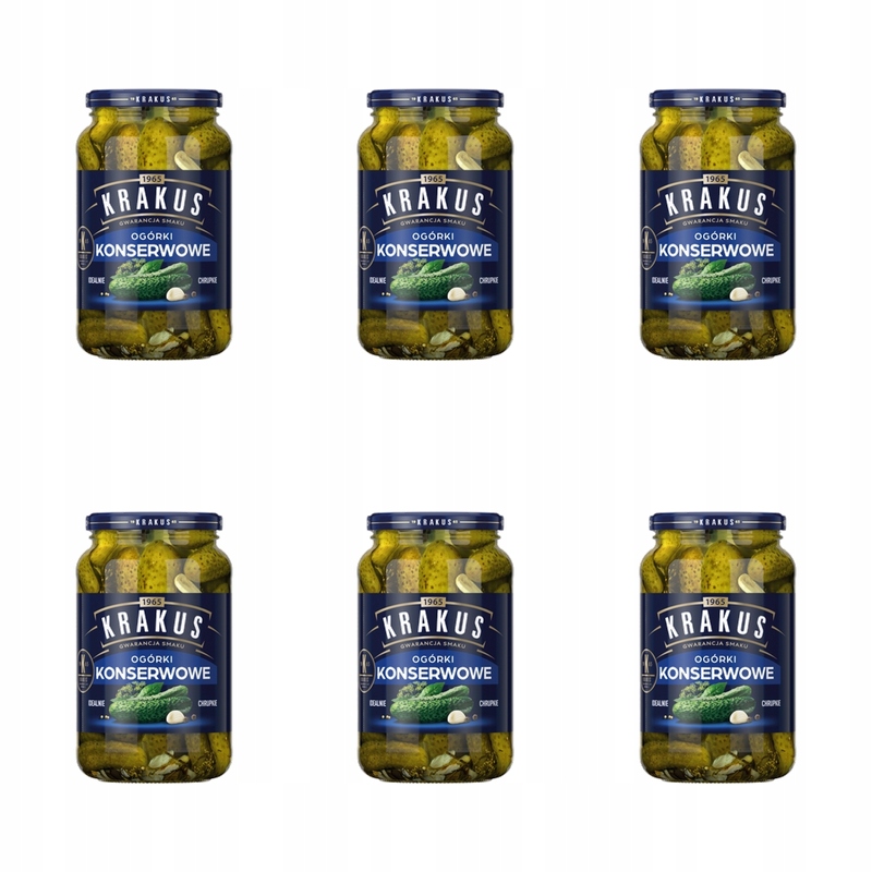 Krakus Konzervované okurky 920 g X6