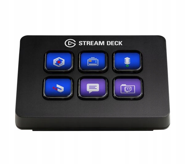2× Kontroler panel sterujący Elgato Stream Deck Mini PC 6 klawiszy