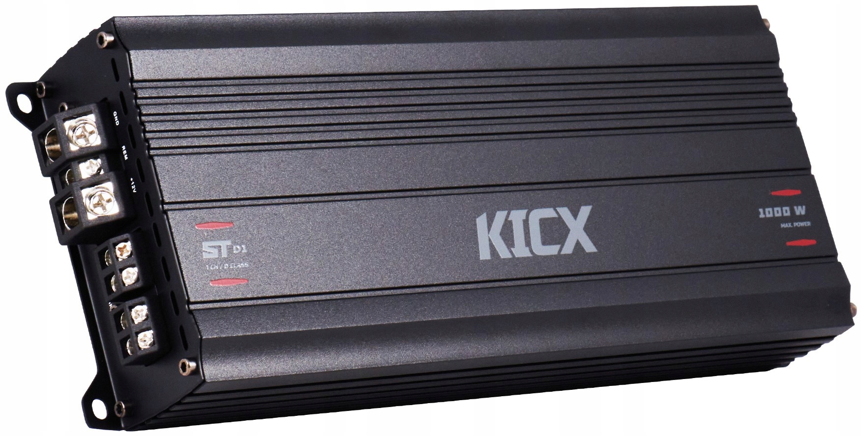 Kicx St D1 1-kanálový Zosilňovač Monoblok 400/650/1000W Rms Diaľkové Ovládanie