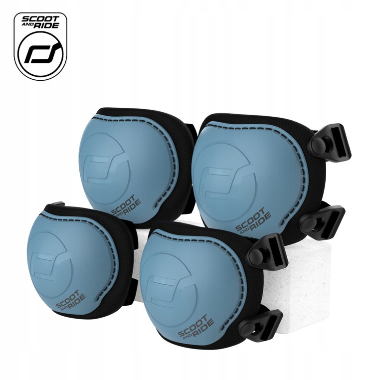 Scootandride Zestaw ochraniaczy dla dzieci Xxs Steel