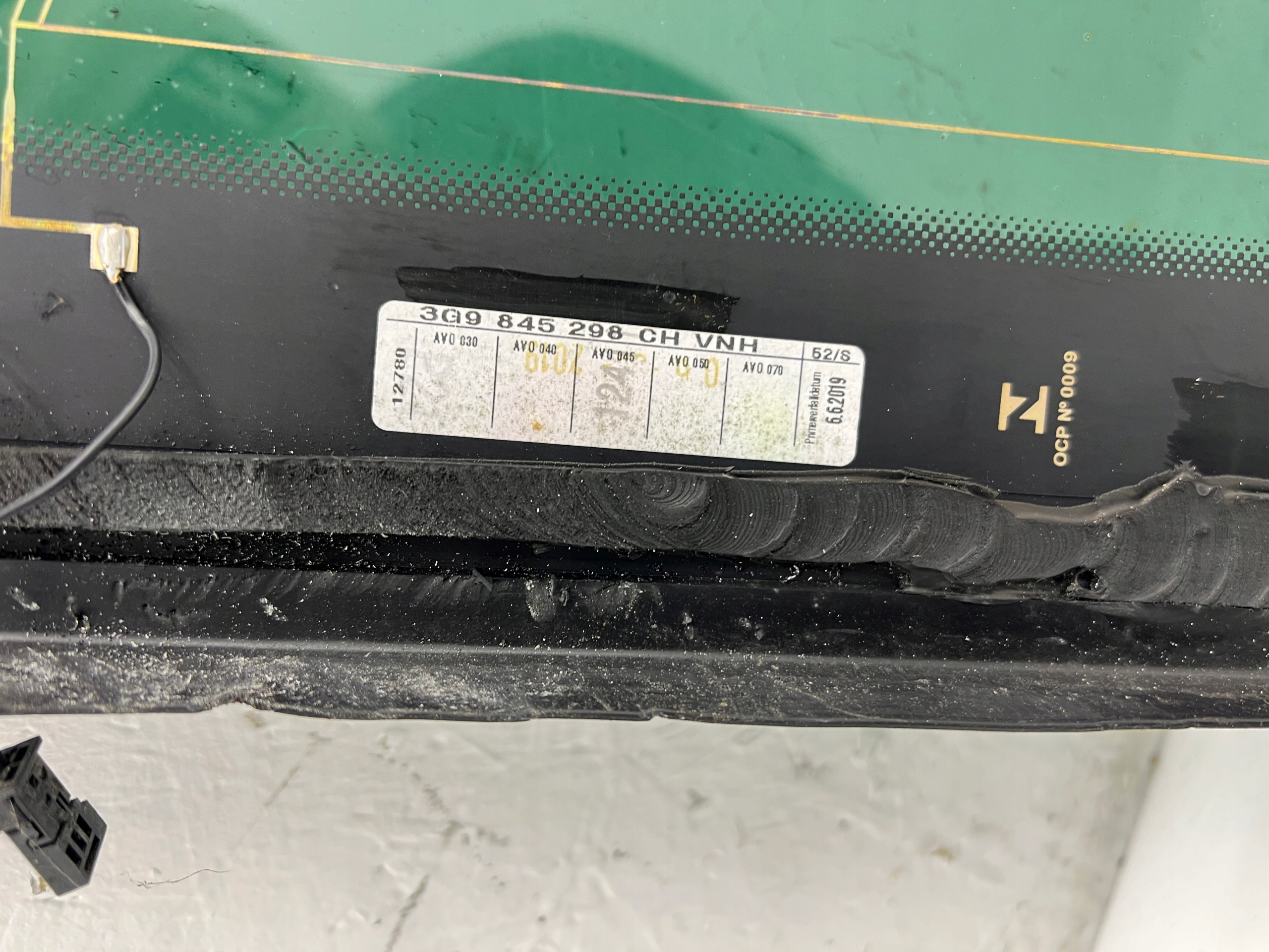 window side bodywork rear part right VW Passat B8 3G 3G9 Kombi 19ROK