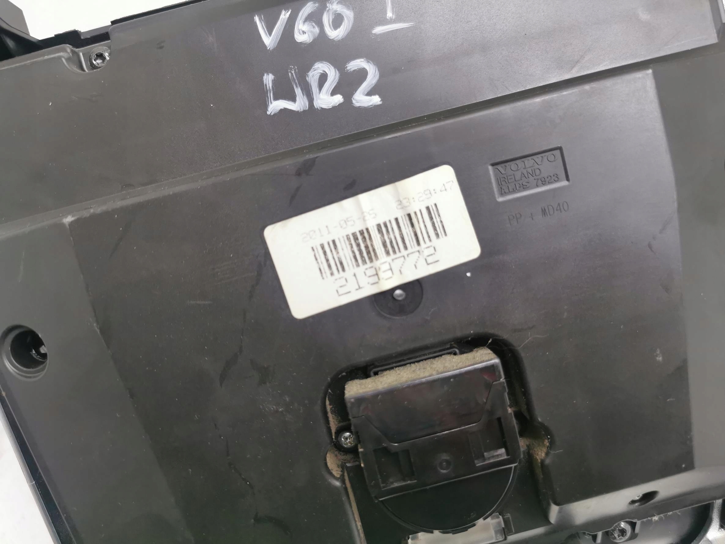 COMANDI CLIMA consolle VOLVO V60 e 10-18 EU