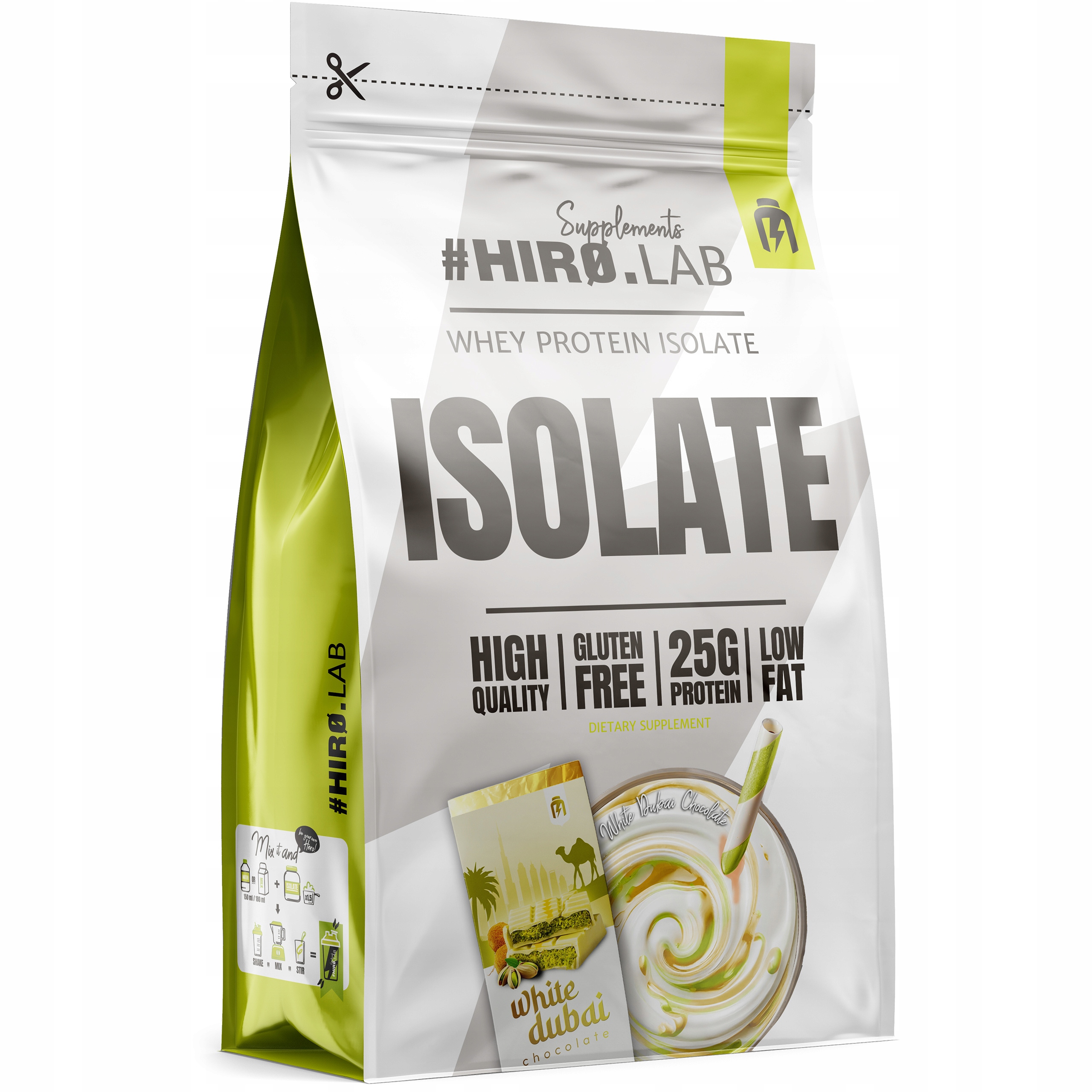 Hiro.Lab Whey Protein Isolate 700 g Wpi Proteinový Izolát Doplněk Stravy Čokoláda