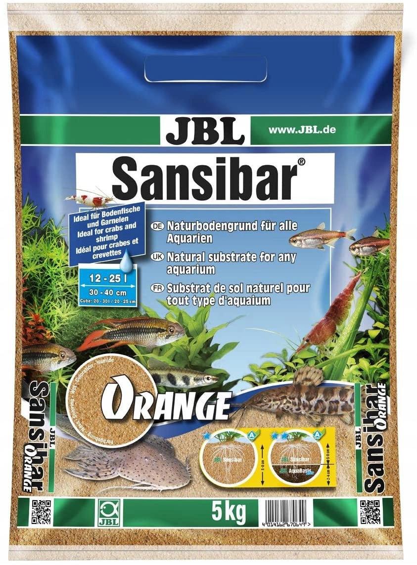 Jbl Substrát Sansibar Orange 10KG (67065)