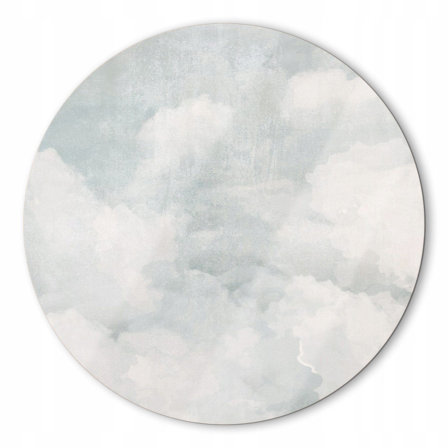 Okrúhly fotoobraz na stenu Vintage Mraky obloha 90