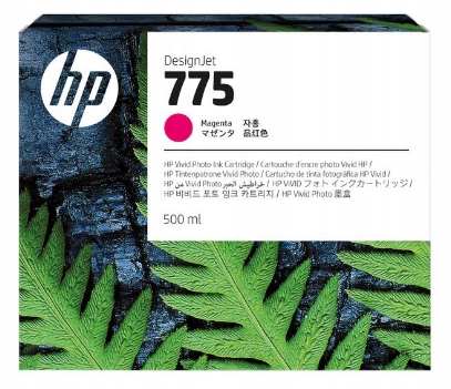 Atrament Hp 775 500ml Magenta Atramentová kazeta 1XB18A purpurový (magenta)