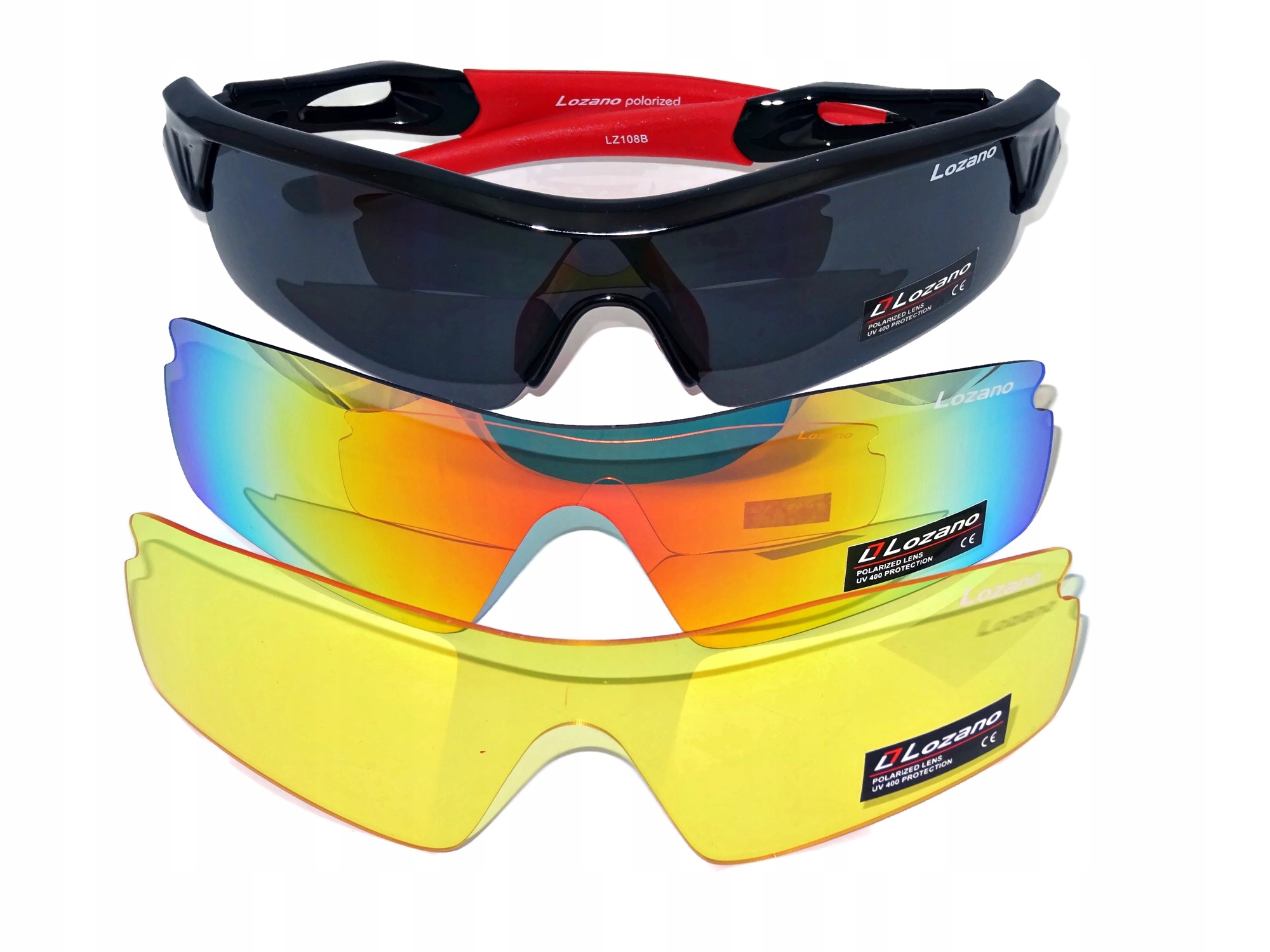 Polarizační Cyklistické Brýle na Kolo 3 Vyměnitelné Sportovní Čočky