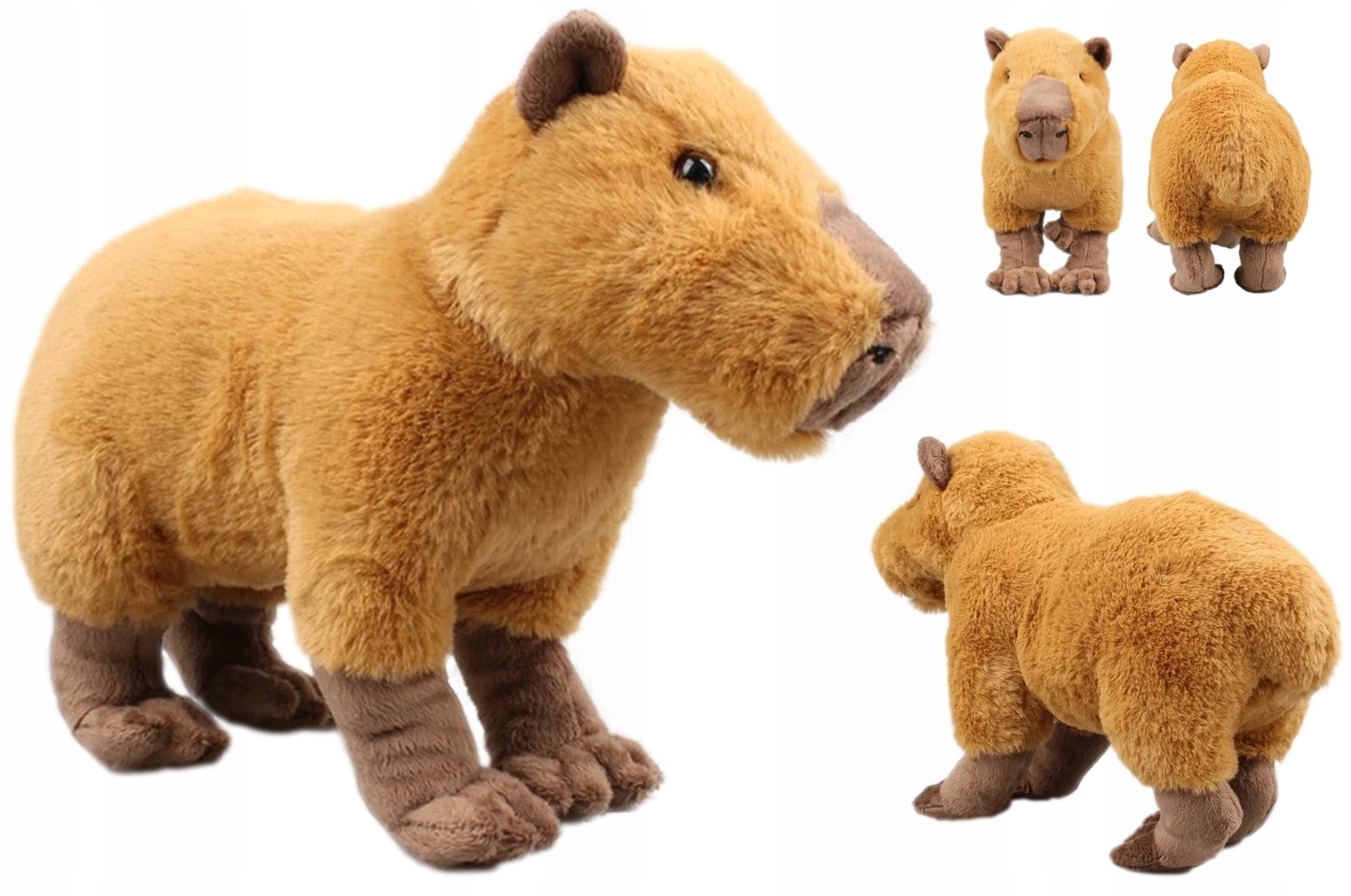 PLUSZAK KAPIBARA CAPYBARA MASKOTKA DLA DZIECI 30CM
