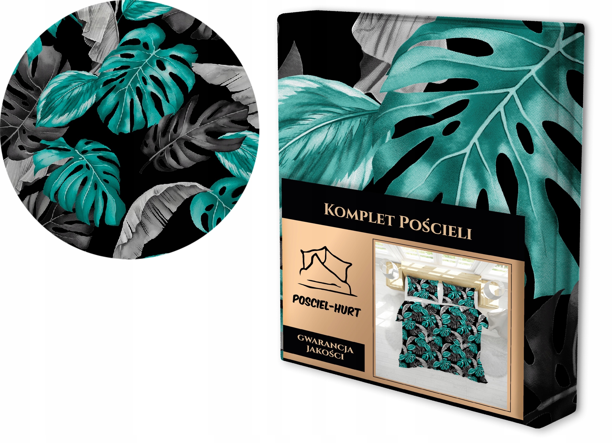 Krepové Povlečení 160x200 2x70x80 Polský Výrobek Vzory Bielawa 1560 N