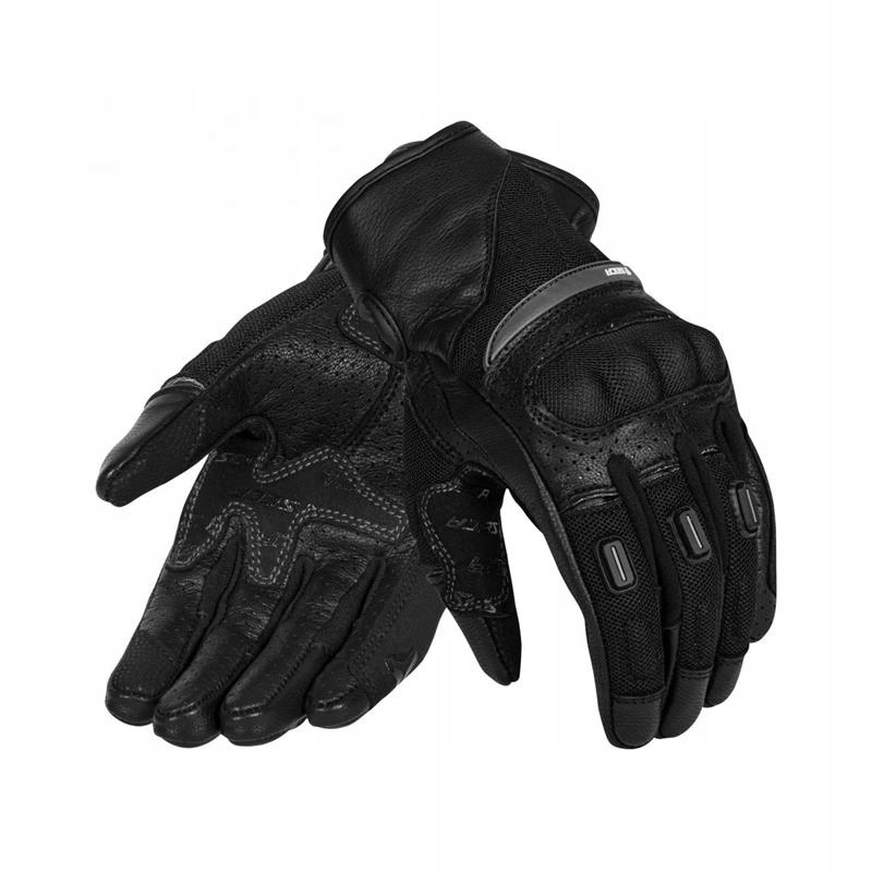 Dámské krátké rukavice Seca Axis Mesh II Lady Black černé Bonus