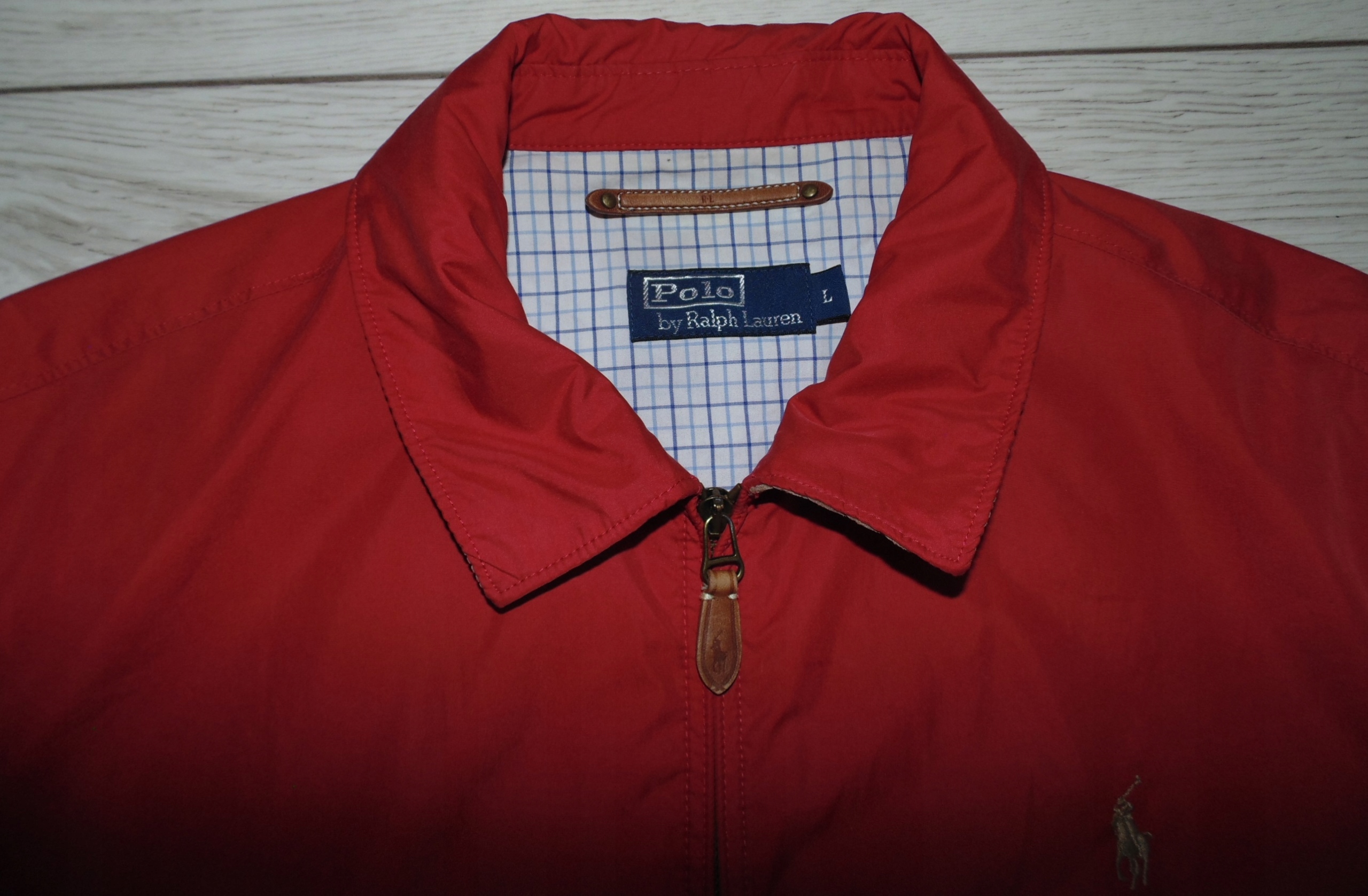 RALPH LAUREN KURTKA HARRINGTON r. L Rozmiar L