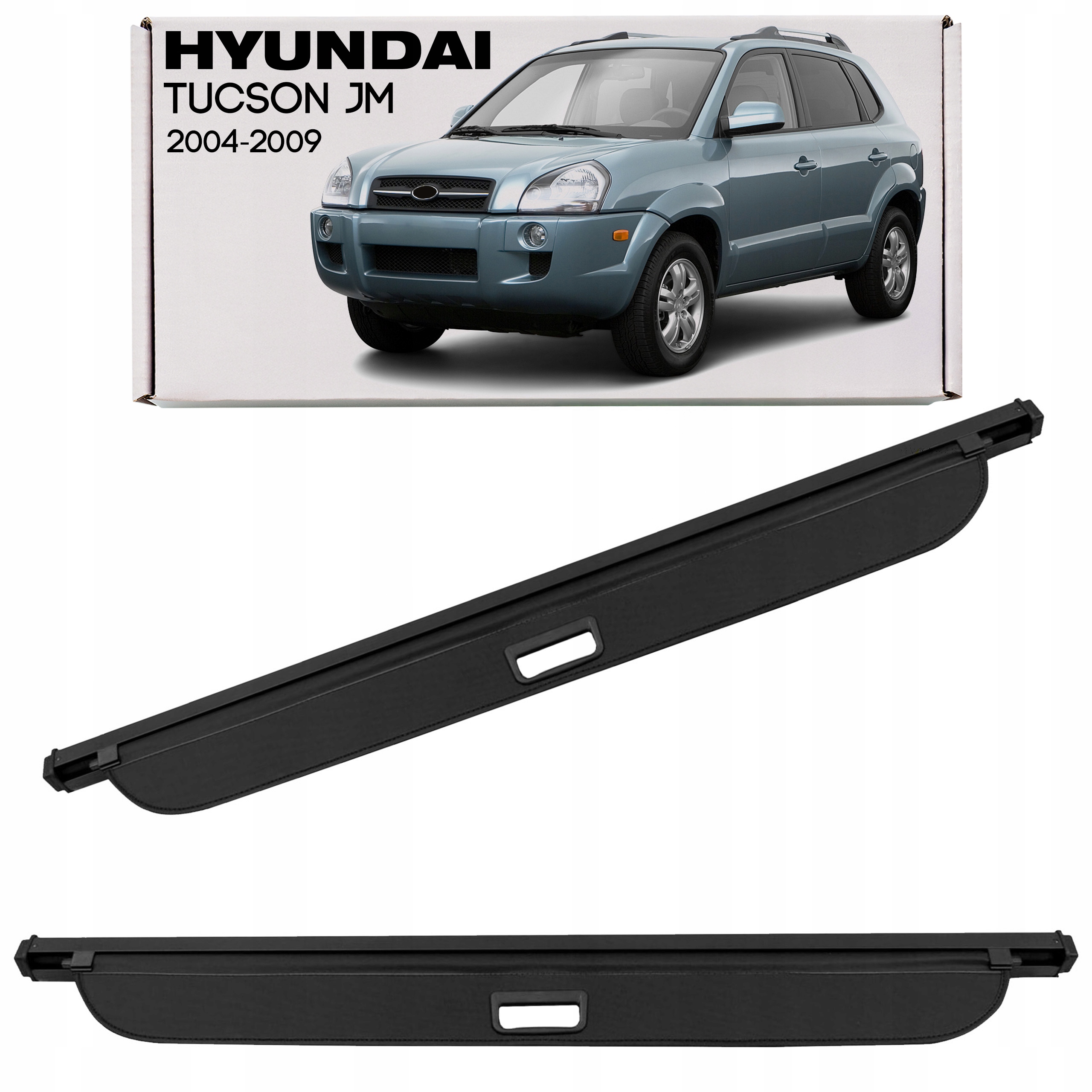 Hyundai Tucson I Jm 2004-2009 Roleta Do Zavazadlového Prostoru 08180-2E600-J9 Nová Černá