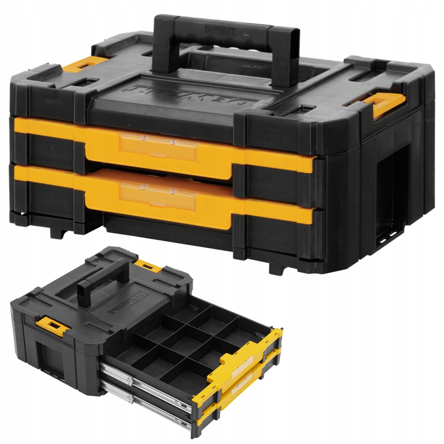 Organizer na narzędzia z szufladami skrzynia Tstak IV DeWALT DWST1-70706