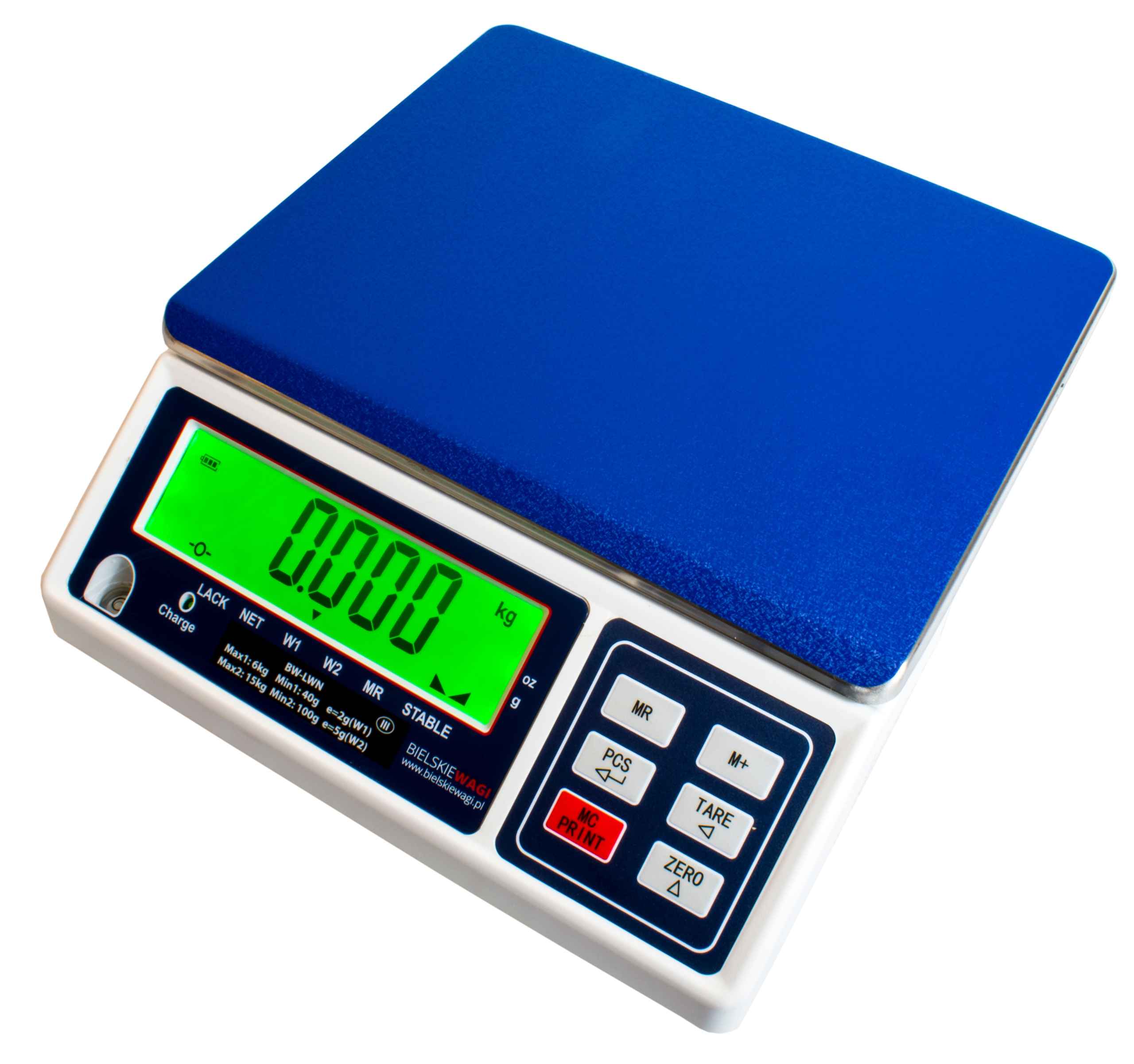 Prodejní Váha S Legalizací Skladu 6 Kg, Velký Displej Počítající Kusy