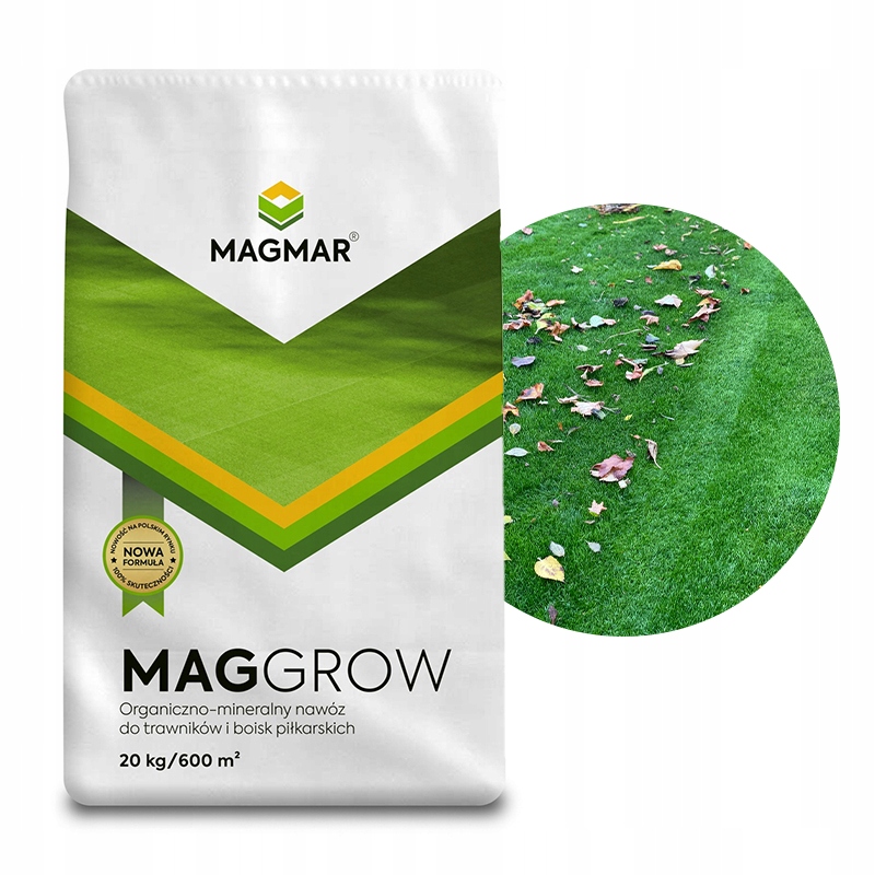 Nawóz do trawy jesienny Maggrow Magmar 20 Kg