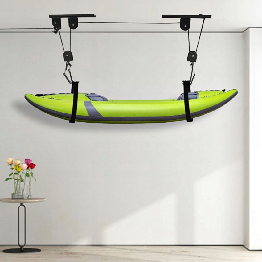 WINDA WIESZAK ROWEROWY DO SUFITU MOCOWANIE HAK UCHWYT DO ROWERU LINA Materiał dominujący metal