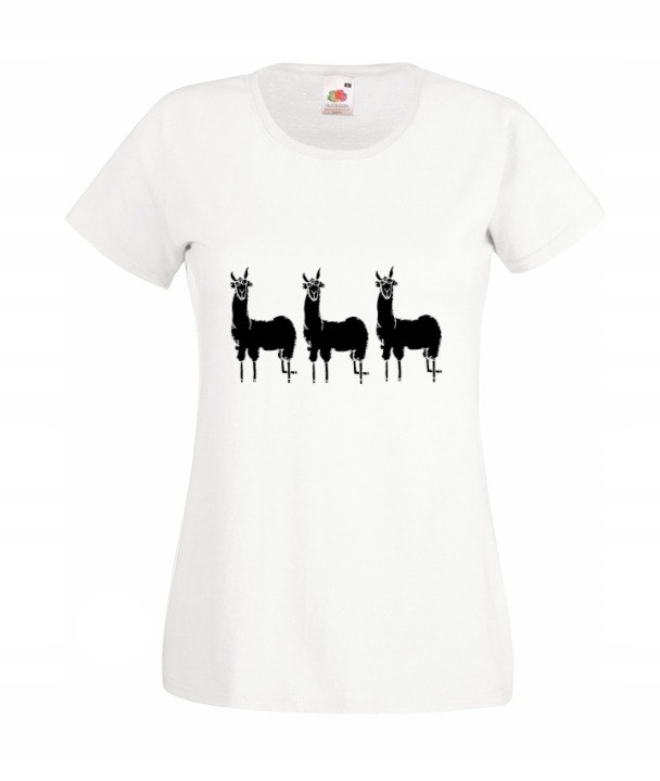 

Damska Wzory Lama śmieszne zwierzę rozmiary