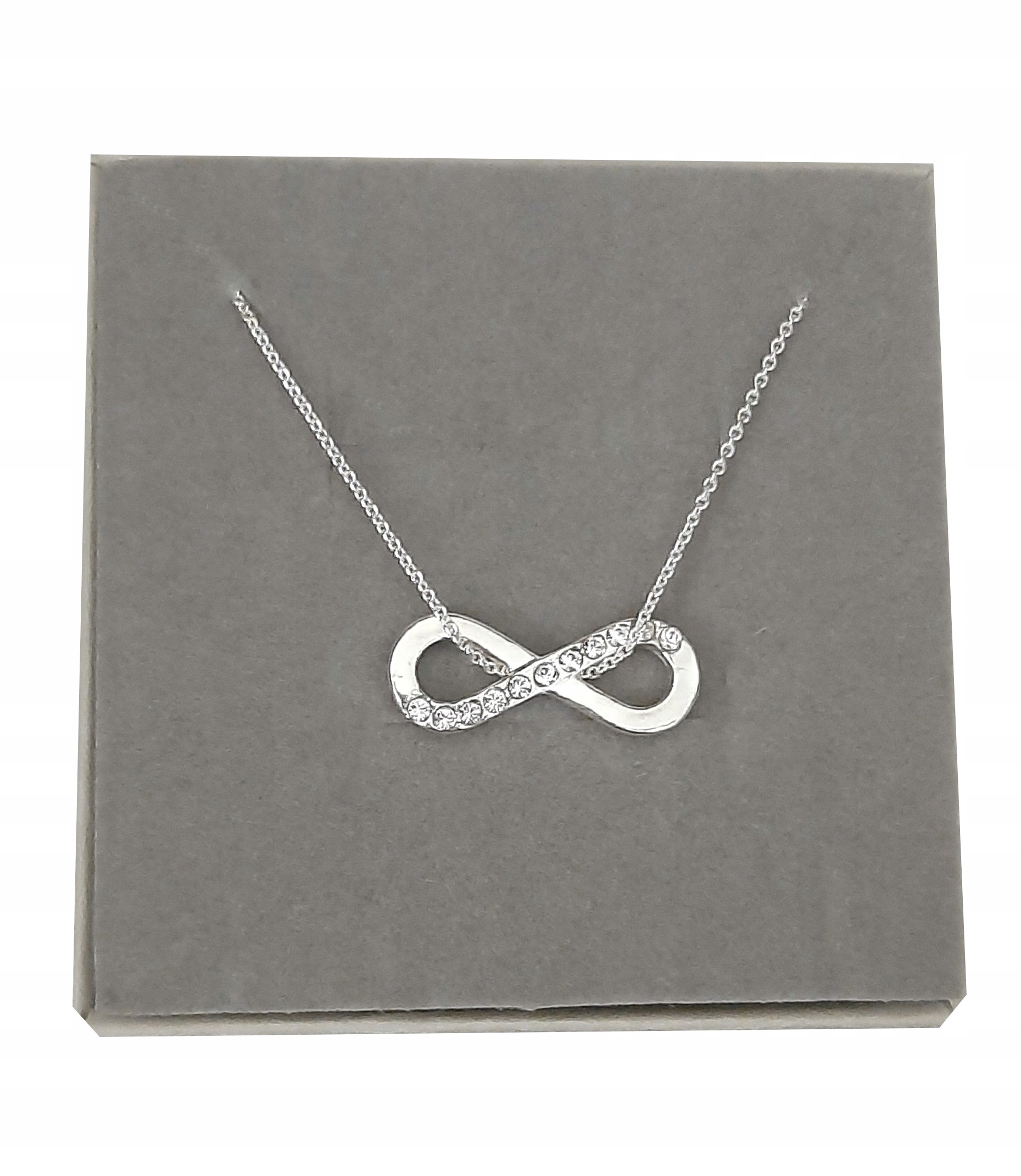 

Łańcuszek Infinity nieskończoność Swarovski el 50