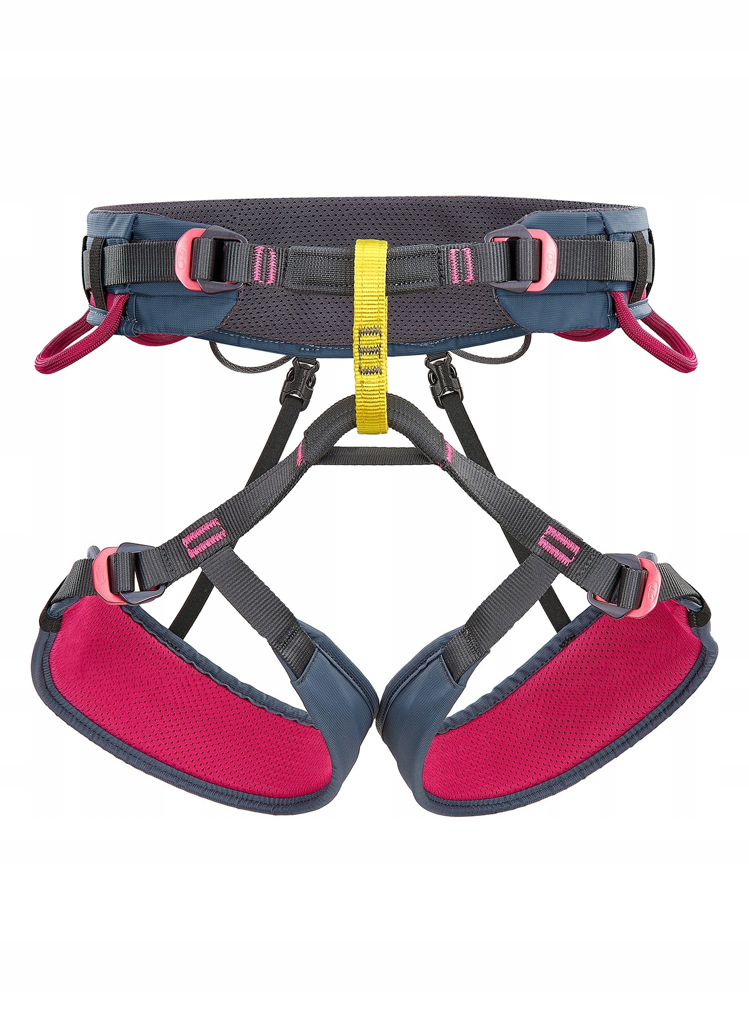 Uprząż wspinaczkowa Climbing Technology Anthea anthracite/cyclamen L-XL