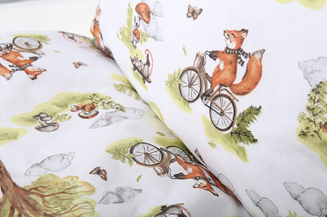 POŚCIEL DO ŁÓŻECZKA 120x60 DZIECIĘCA NIEMOWLĘCA 120X90 cm 2EL BABYMAM Kolor dominujący wielokolorowy