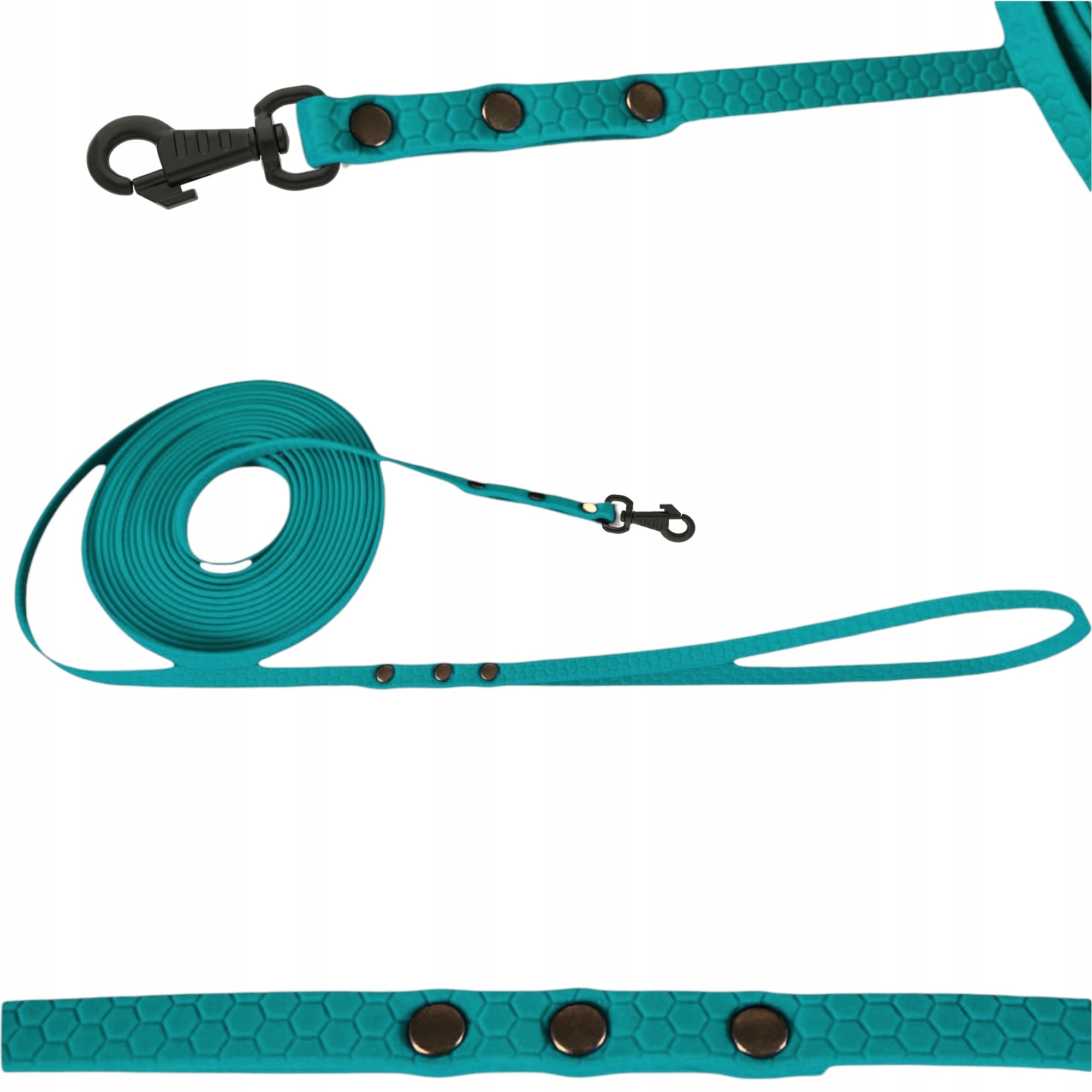 Vodítko Vodotěsné Lanko Měkké Malý Pes Biothane Pvc Bez Zápachu 15 M 10 MM