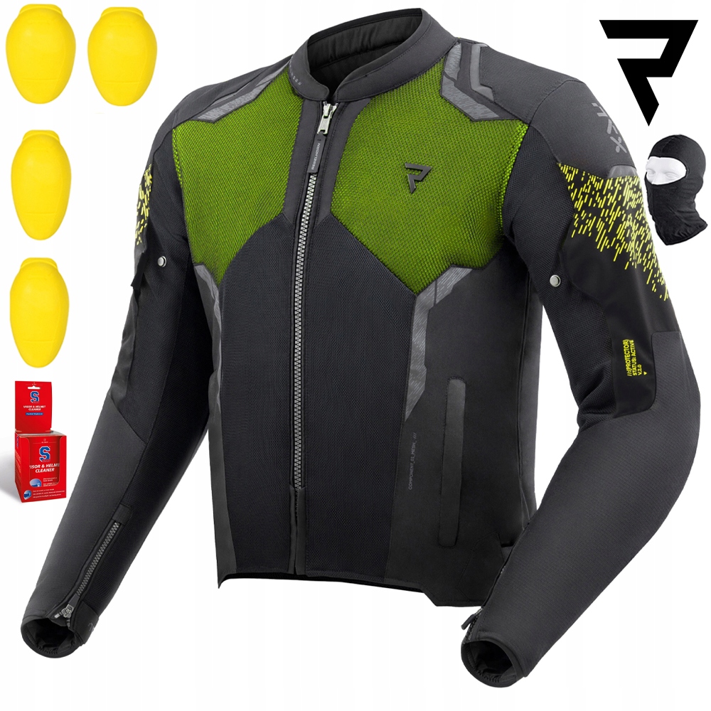 Motocyklová Bunda Rebelhorn Jax Pánska Textilná Chránička Darčeky