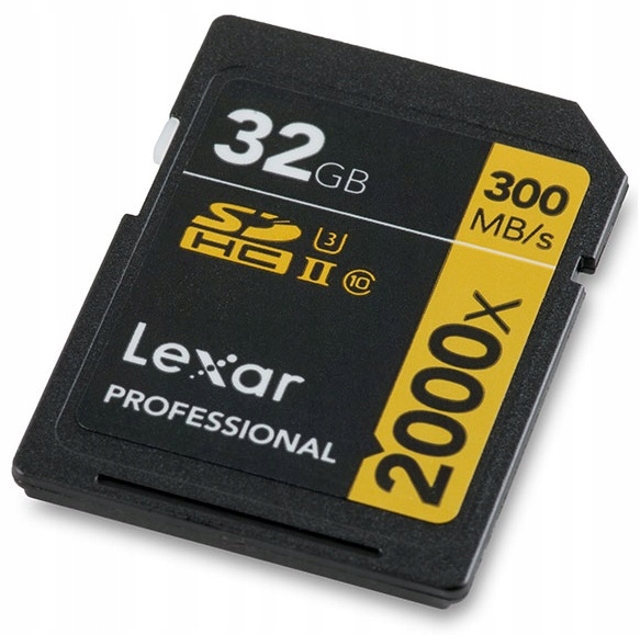 KARTA LEXAR SDHC 32GB 2000x UHS-II U3 V90 300MB/s