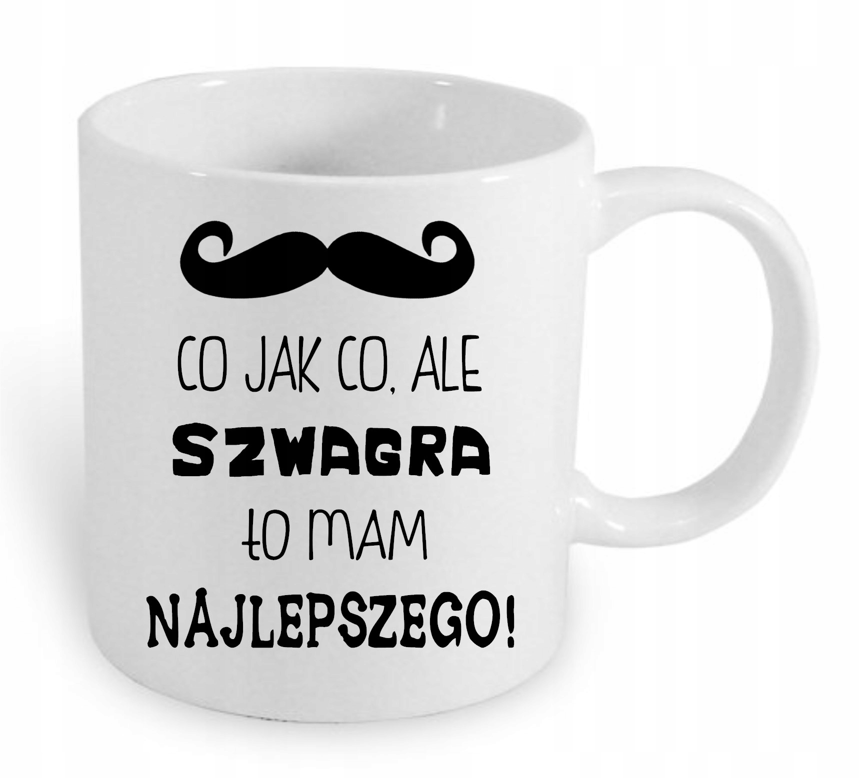 

Kubek z nadrukiem prezent dla szwagra