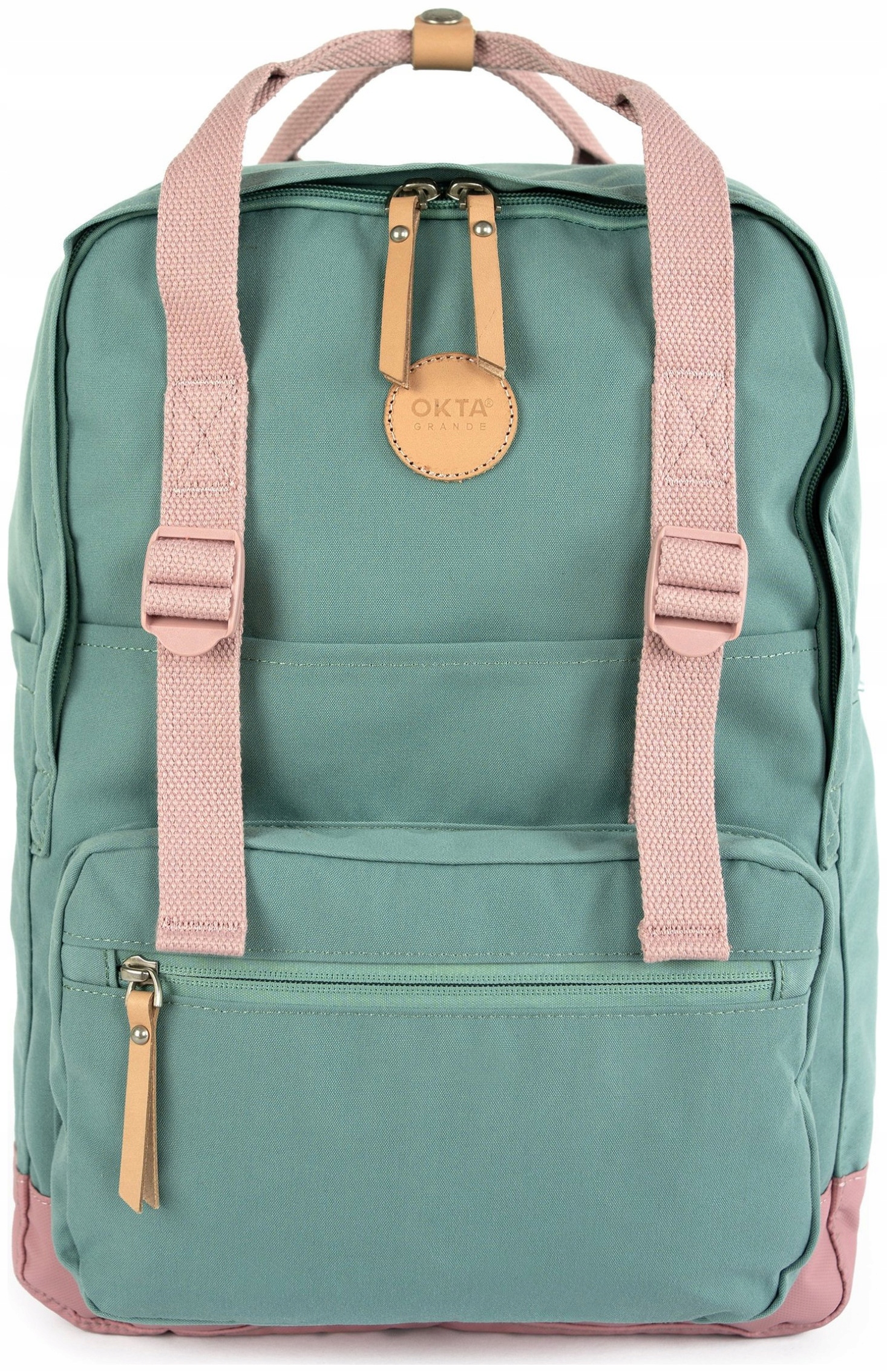 Batoh na notebook Himawari Study M – prostorný, lehký, tyrkysový