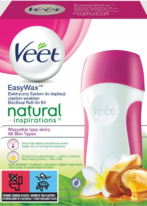 Veet EasyWax Natural Inspirations Elektrický systém pro depilaci voskem