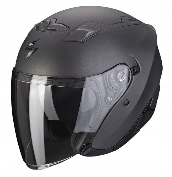 Scorpion EXO-230 Matt Anthracite otvorená prilba s mixom L