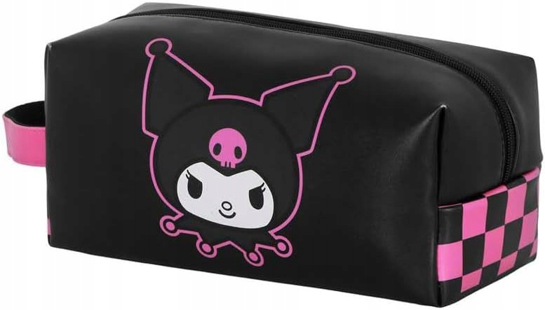 Sanrio Plus Brick Travel Toiletry Bag Kuromi Chess Multicolour