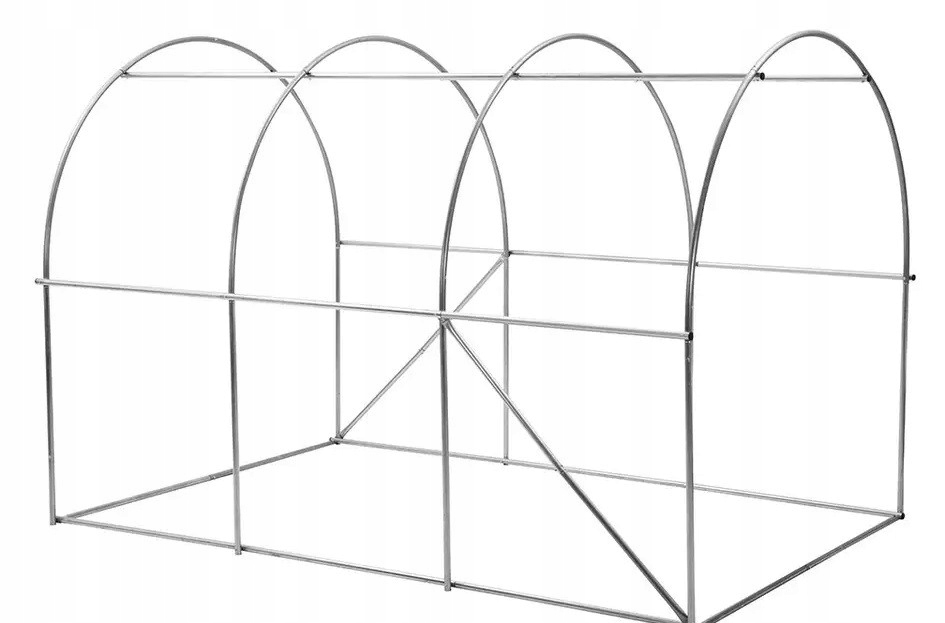 TUNEL FOLIOWY OGRODOWY 3x2m SZKLARNIA 6m2 UV-4 Kod producenta 1013